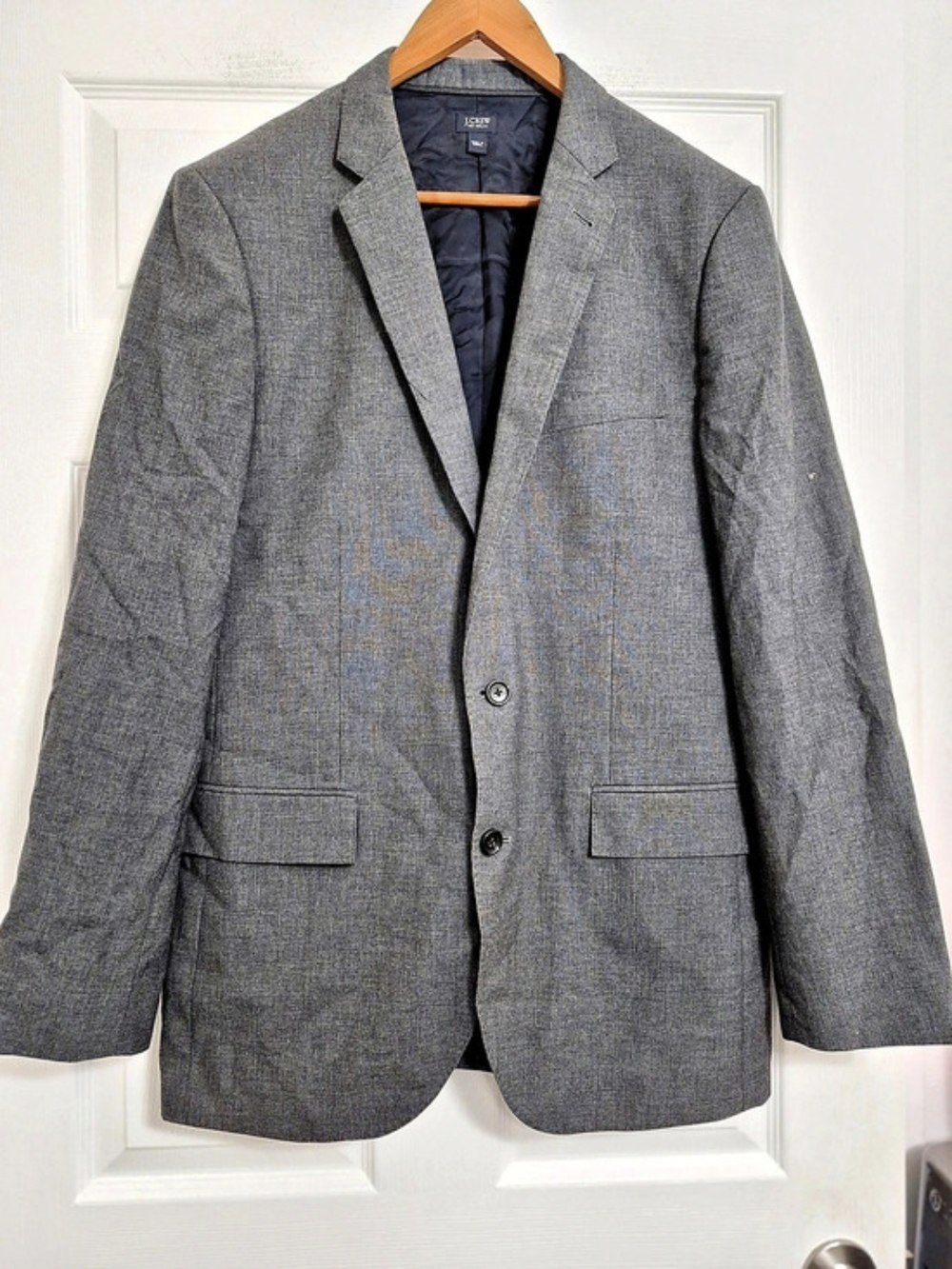 J.Crew Ludlow Jacket Wool Sport Coat Gray Size 42L